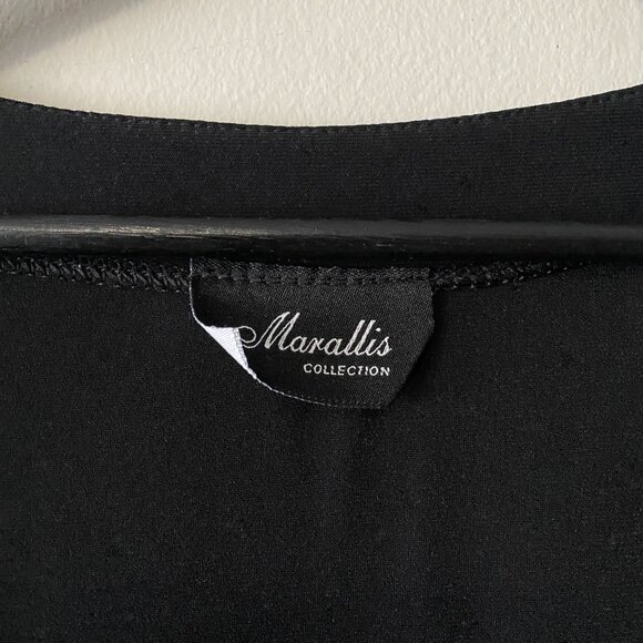 Marallis Collection Black White Geometric Pattern Sleeveless Top - Picture 3 of 8